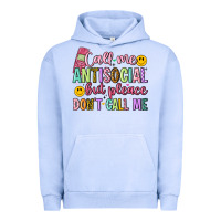 Pigment Grape Ice call me antisocial but please don't call me Urban Hoodie - Artiststas