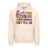 Sandshell call me antisocial but please don't call me Urban Hoodie - Artiststas