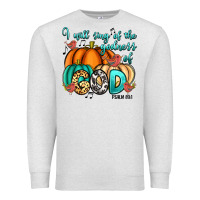 Oatmeal Heather i will sing of the godness of god psalm 89 1 Premium Sweatshirt - RanaPortraitStore