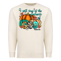 Sandshell i will sing of the godness of god psalm 89 1 Premium Sweatshirt - RanaPortraitStore