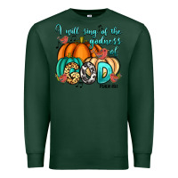 Sports Green i will sing of the godness of god psalm 89 1 Premium Sweatshirt - RanaPortraitStore