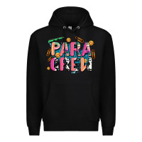 Black para crew Premium Hoodie - AdoDesignShop