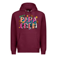 Burgundy para crew Premium Hoodie - AdoDesignShop