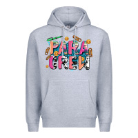 Heather Grey para crew Premium Hoodie - AdoDesignShop