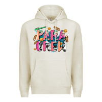 Oatmeal Heather para crew Premium Hoodie - AdoDesignShop
