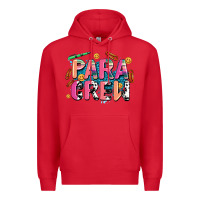 Red para crew Premium Hoodie - AdoDesignShop