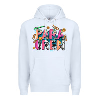 White para crew Premium Hoodie - AdoDesignShop