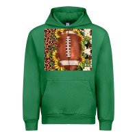 Emerald football leopard cowhide sunflower Urban Hoodie - JahusDesignShop