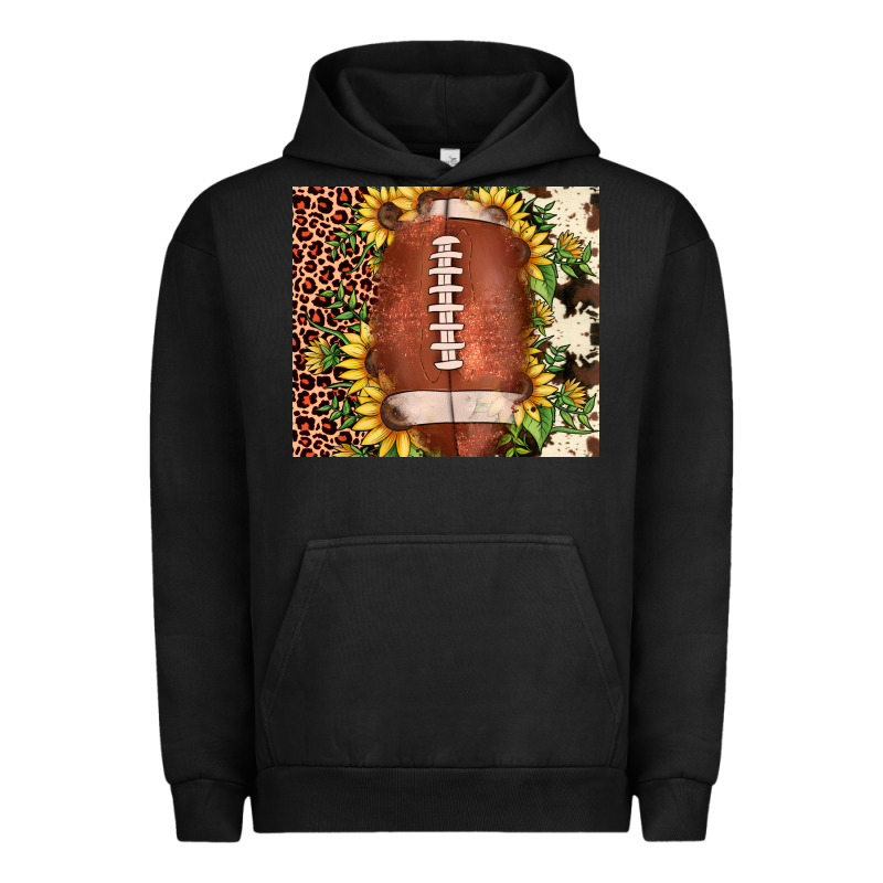 Football Leopard Cowhide Sunflower Urban Hoodie by JahusDesignShop | Teevron