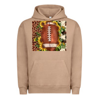 Pigment Burro football leopard cowhide sunflower Urban Hoodie - JahusDesignShop