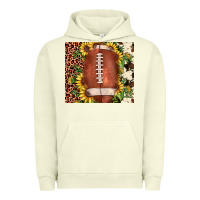 Pigment Pistachio football leopard cowhide sunflower Urban Hoodie - JahusDesignShop