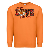 Carrot for the love of the tigers red Premium Sweatshirt - RanaPortraitStore