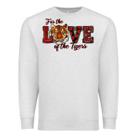 Oatmeal Heather for the love of the tigers red Premium Sweatshirt - RanaPortraitStore