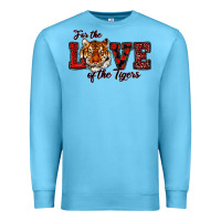 Ocean Blue for the love of the tigers red Premium Sweatshirt - RanaPortraitStore
