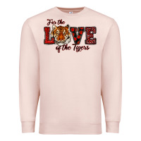 Pale Pink for the love of the tigers red Premium Sweatshirt - RanaPortraitStore