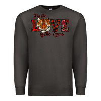 Smoke for the love of the tigers red Premium Sweatshirt - RanaPortraitStore