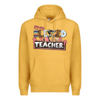 Mustard blessed teacher Premium Hoodie - AdoDesignShop