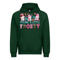 Forest Green feelin' a little frosty Urban Hoodie - AdoDesignShop