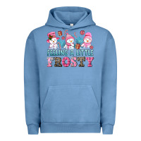 Pigment Pebble Blue feelin' a little frosty Urban Hoodie - AdoDesignShop