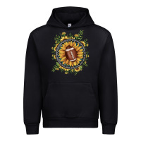 Black football gemstone sunflower Urban Hoodie - JahusDesignShop