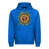 Cobalt football gemstone sunflower Urban Hoodie - JahusDesignShop