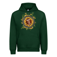 Forest Green football gemstone sunflower Urban Hoodie - JahusDesignShop