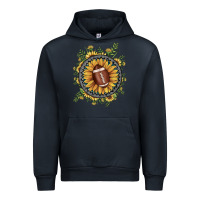 Navy football gemstone sunflower Urban Hoodie - JahusDesignShop