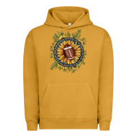 Pigment Peanut Butter football gemstone sunflower Urban Hoodie - JahusDesignShop
