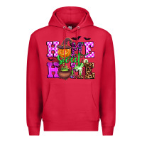 Cardinal halloween home sweet home Premium Hoodie - AdoDesignShop