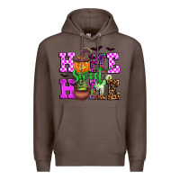 Coffee halloween home sweet home Premium Hoodie - AdoDesignShop