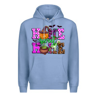 Colony Blue halloween home sweet home Premium Hoodie - AdoDesignShop