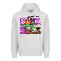 Dove Grey halloween home sweet home Premium Hoodie - AdoDesignShop