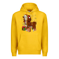 Lemon christmas hereford Premium Hoodie - JahusDesignShop