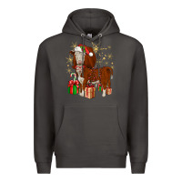 Smoke christmas hereford Premium Hoodie - JahusDesignShop