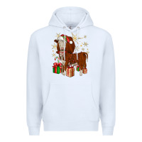 White christmas hereford Premium Hoodie - JahusDesignShop