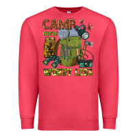 Cardinal camp more worry less Premium Sweatshirt - texasbilliewilder