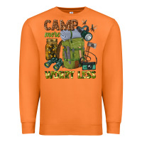 Carrot camp more worry less Premium Sweatshirt - texasbilliewilder