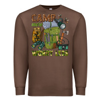 Chestnut camp more worry less Premium Sweatshirt - texasbilliewilder