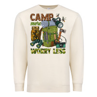 Sandshell camp more worry less Premium Sweatshirt - texasbilliewilder