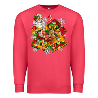 Cardinal christmas cassette tapes Premium Sweatshirt - Zillion Design Studio
