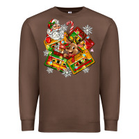 Chestnut christmas cassette tapes Premium Sweatshirt - Zillion Design Studio