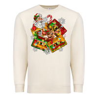 Sandshell christmas cassette tapes Premium Sweatshirt - Zillion Design Studio