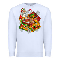 White christmas cassette tapes Premium Sweatshirt - Zillion Design Studio