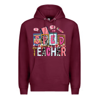 Burgundy sped teacher Premium Hoodie - AdoDesignShop
