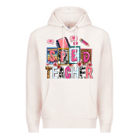 Pale Pink sped teacher Premium Hoodie - AdoDesignShop