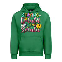 Emerald staying delulu is the solulu Urban Hoodie - Artiststas