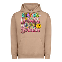 Pigment Burro staying delulu is the solulu Urban Hoodie - Artiststas