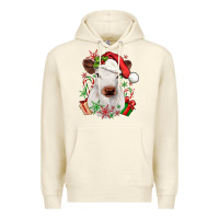 Sandshell christmas heifer Premium Hoodie - JahusDesignShop