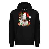 Black christmas heifer Premium Hoodie - JahusDesignShop