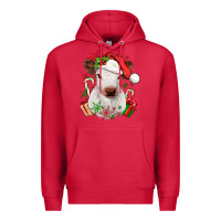 Cardinal christmas heifer Premium Hoodie - JahusDesignShop